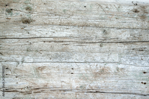 Fototapeta Naklejka Na Ścianę i Meble -  Old white wooden surface