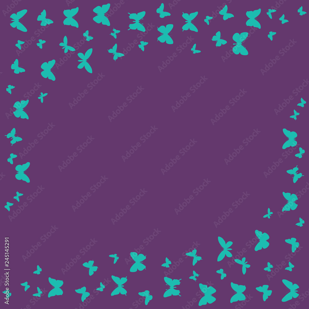 purple background with butterfly silhouette purple background with butterfly silhouette