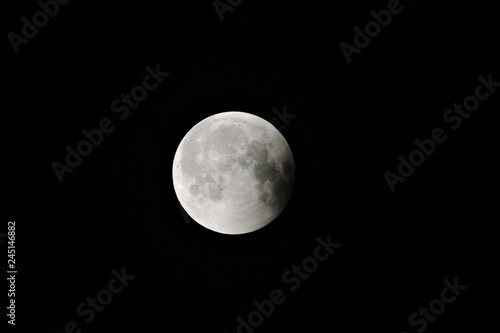 Total lunar eclipse photo