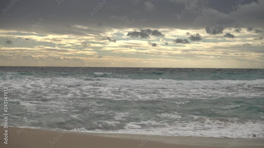 Waves and bad weather on the island of Ibiza Waves and bad weather on the island of Ibiza