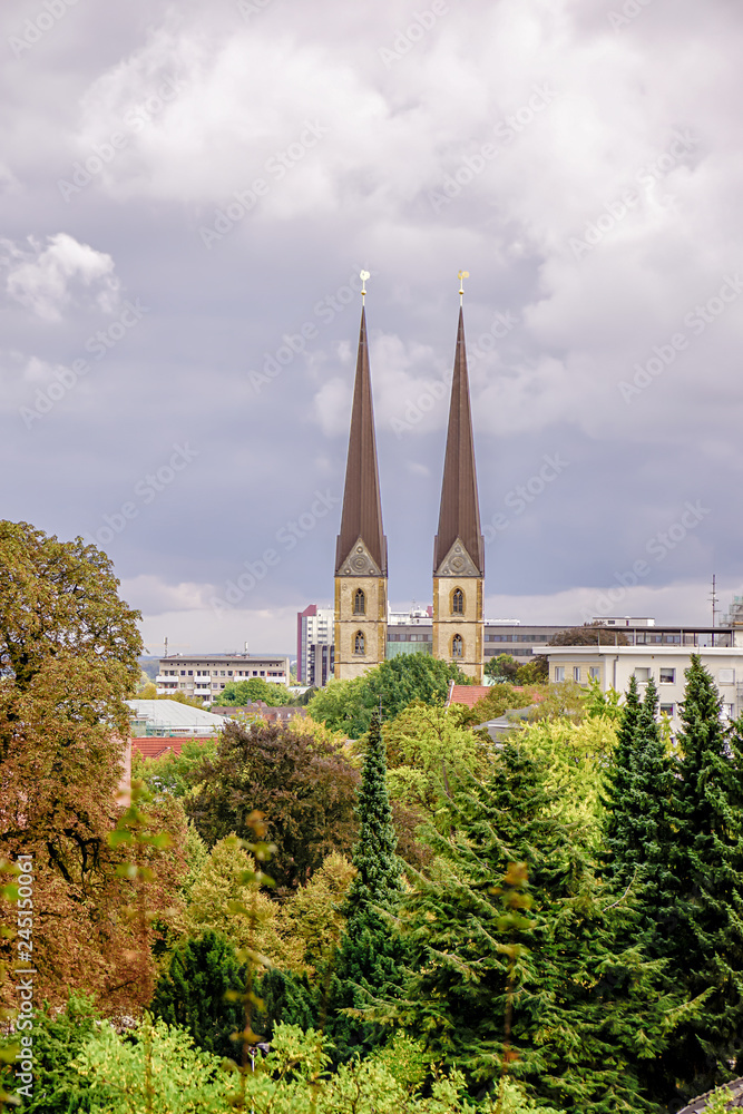 Fototapeta premium Bielefeld Panoramablick