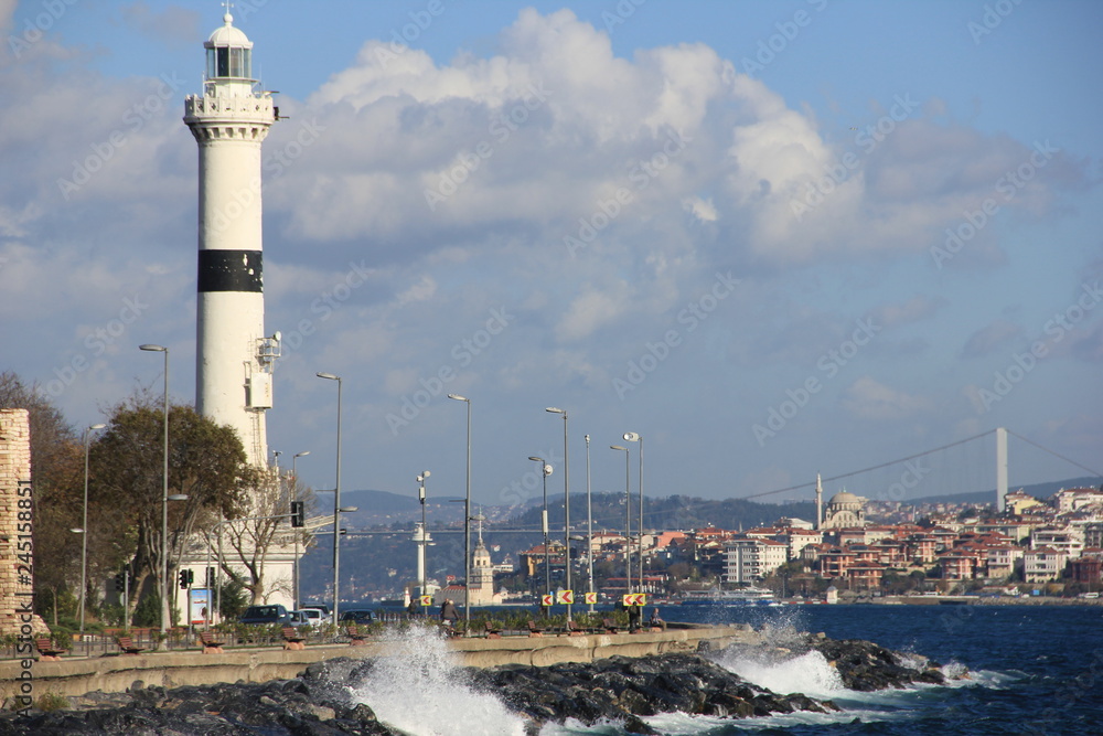 lighthouse at Istanbul