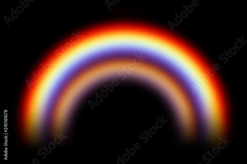 Rainbow Photo Overlays, rainbow clipart, Rainy day rainbow photoshop overlays