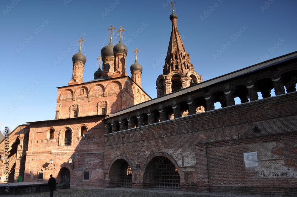 Ancient monastery. Moscow, Russia.