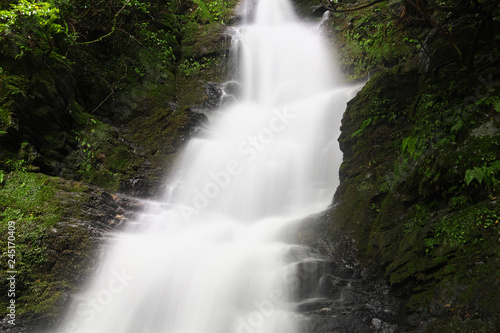 Onobuchi Falls in Ukiha, Fukuoka, Japan