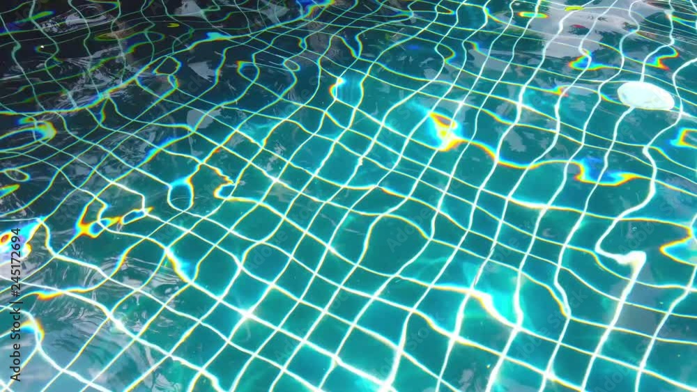relaxing blue waving ripple swimming pool spa water motion. relaxing blue waving ripple swimming pool spa water motion.