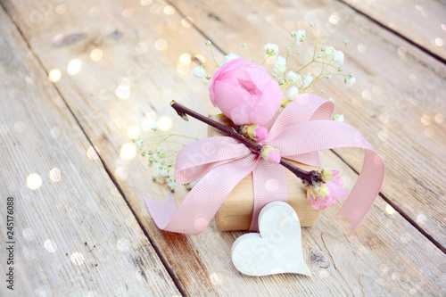 Grußkarte - Geschenk mit He...