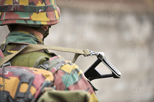 Quadro su tela Armee soldat defence
