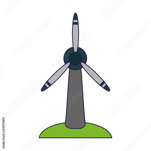 Wind turbine symbol