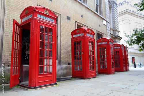 Red telephone, London