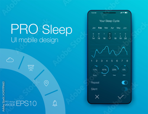 Vector Health And Fitness Smart Phone Application