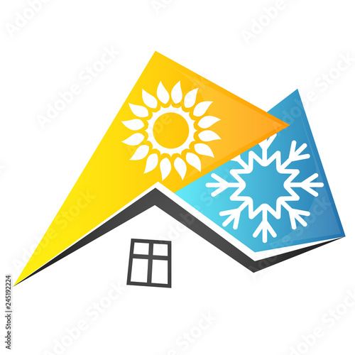 Air conditioning and ventilation residential building design