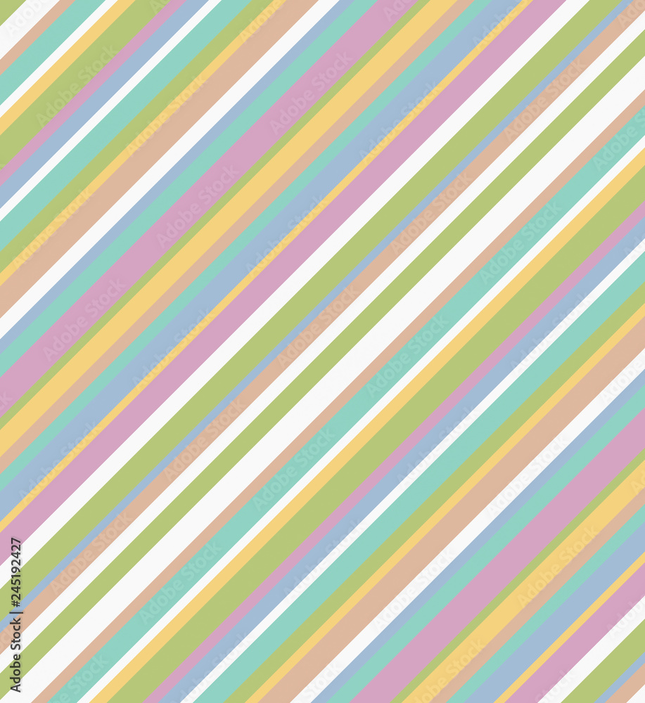 Texture with colorful parallel stripes. Straight diagonal lines in pastel colors. Texture with colorful parallel stripes. Straight diagonal lines in pastel colors.
