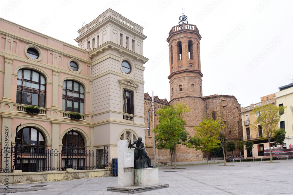 Church of Sant Felix of Sabadell, Barcelona province, Catalonia, Spain