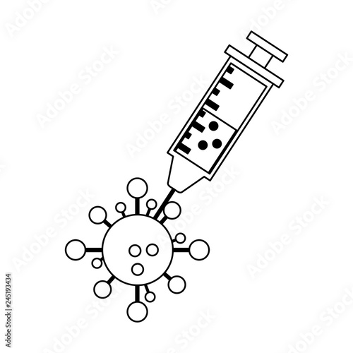 Medical and healthcare elements black and white