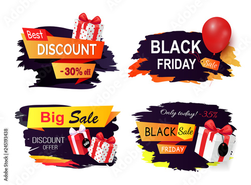 Discount and Offer on Black Friday Autumn Holiday