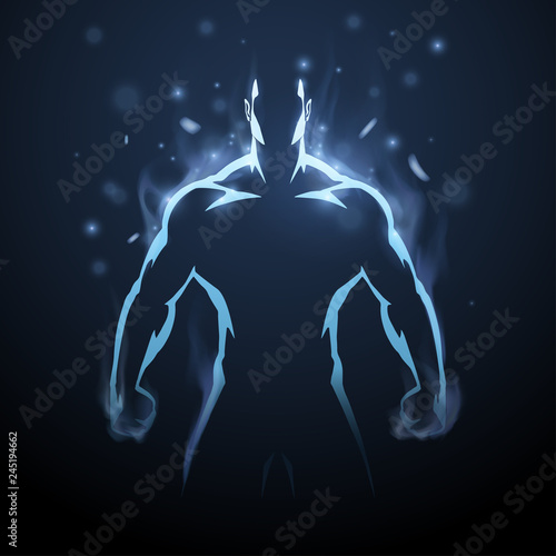 ice man silhouette