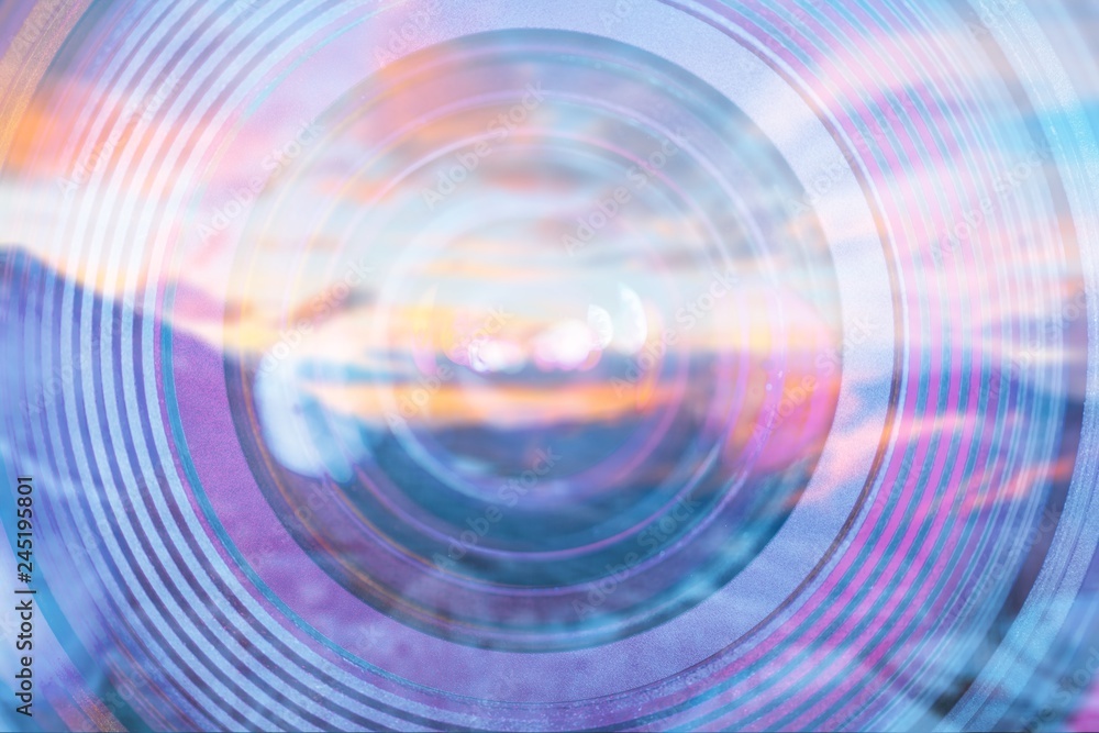 Camera lens with lens reflections on background. Camera lens with lens reflections on background.