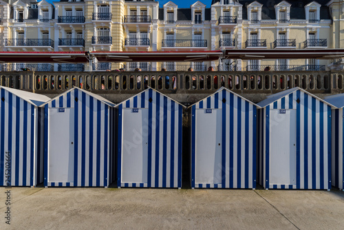 Cabine de plage de Deauville