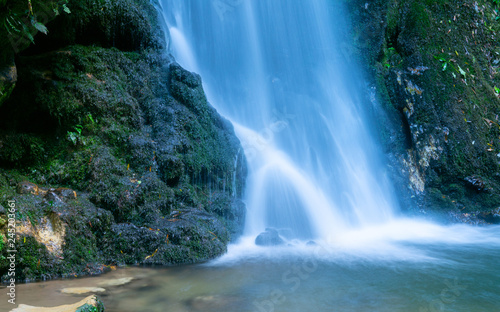Waterfall at Mc Laren Falls Park in long exposure