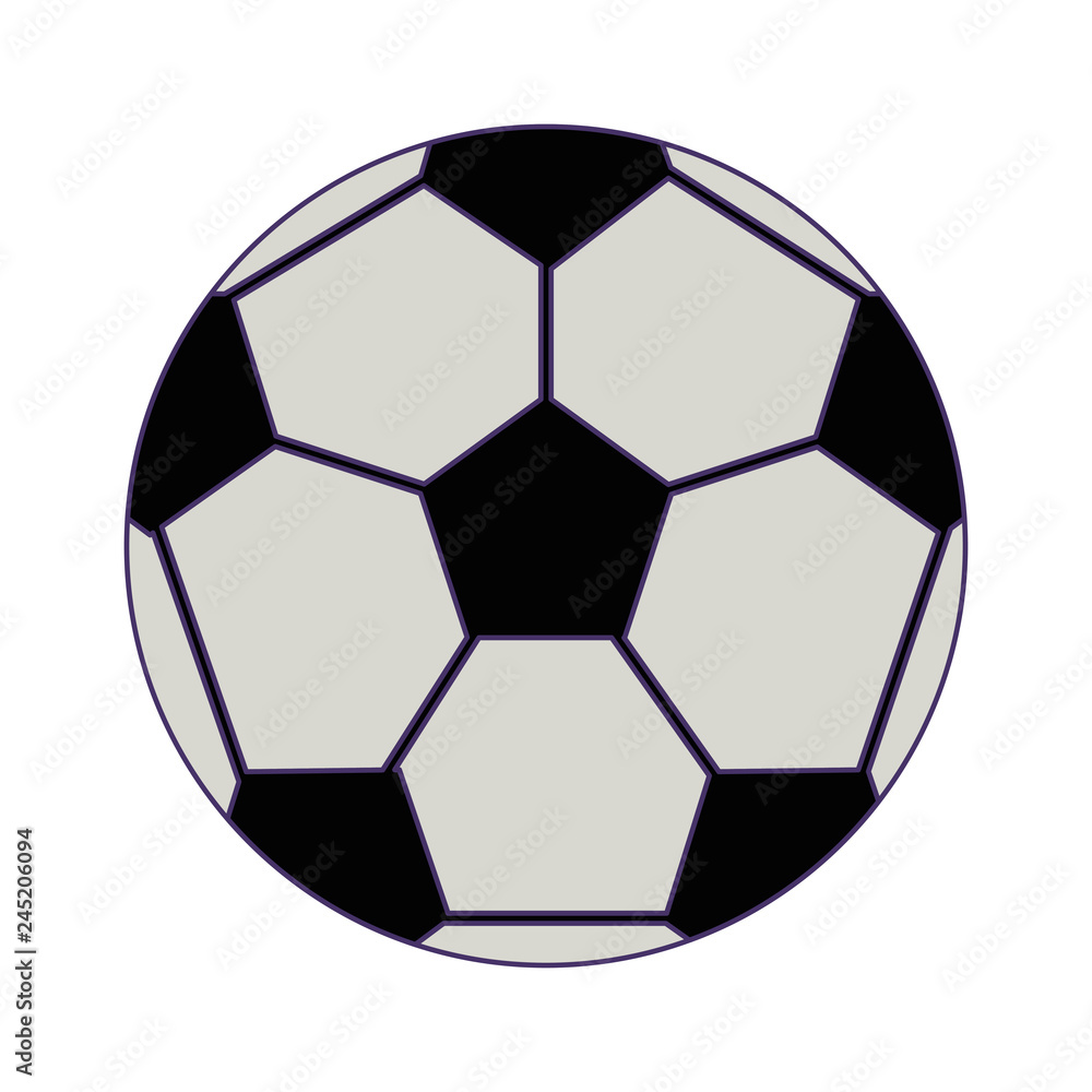 soccer sport ball isolated blue lines soccer sport ball isolated blue lines