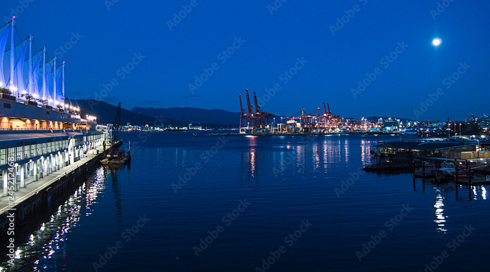 Waterfront sightseeing Vancouver Canada