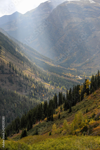 Valley in Glacier National Park