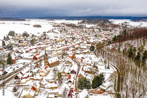 Güntersberge im Harz Winter