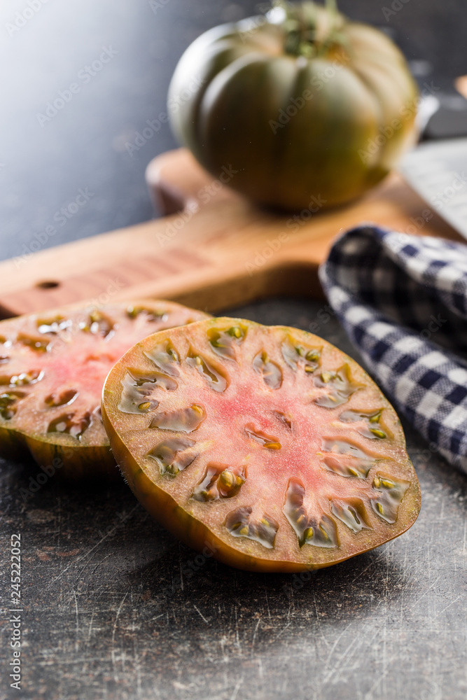 Dark brandywine tomatoes. Dark brandywine tomatoes.