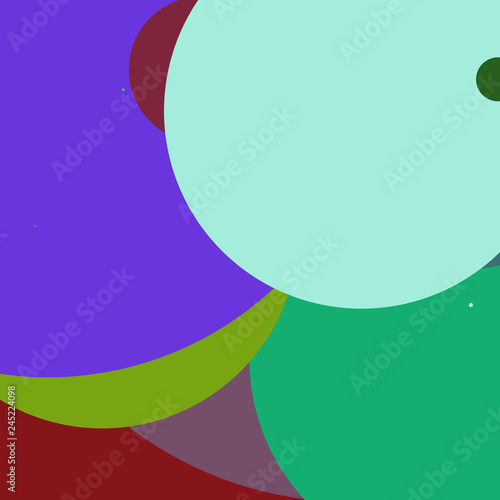 Circle geometric lovely abstract background multicolor pattern