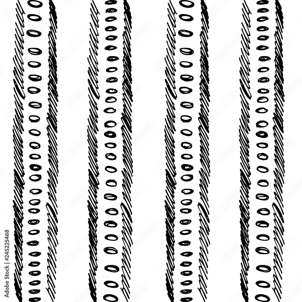 © WI-tuss - Pattern white and black grange brush line. Ink hand drawn texture. Print surface design. © WI-tuss - Pattern white and black grange brush line. Ink hand drawn texture. Print surface design.