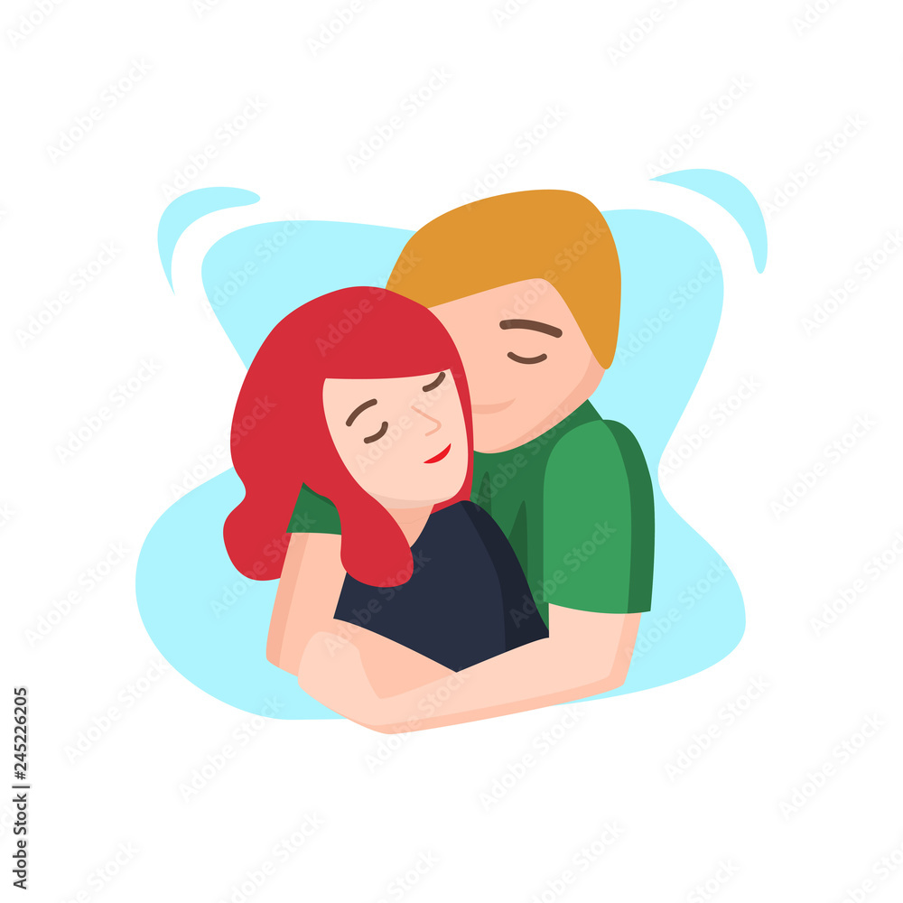 Young couple in love spends time on a date. Young couple in love spends time on a date.