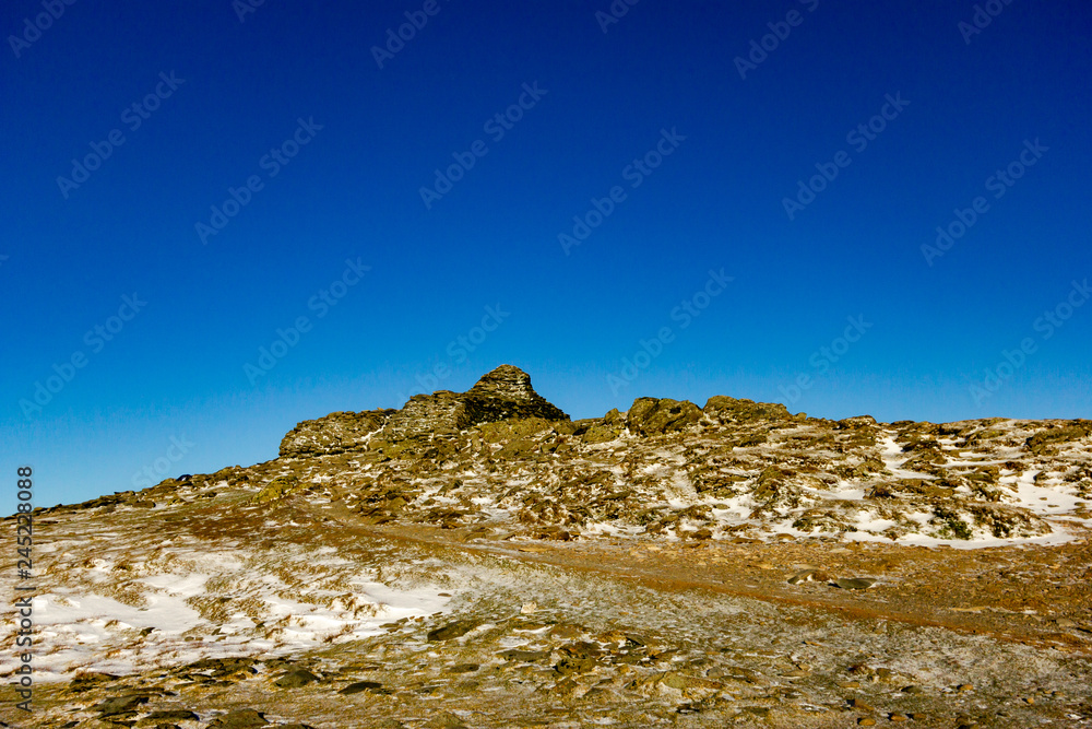 Fototapeta premium Mountain summit