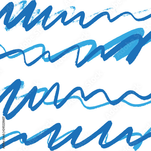 Hand drawn scribble sketch lines object isolated on white background.