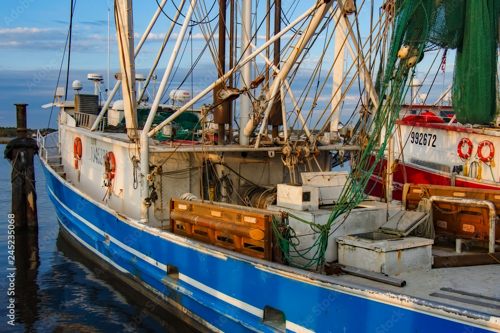 Shrimp Boats in Biloxi Shrimp Boats in Biloxi