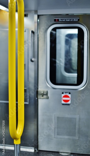 New York City Subway Car Interior Design MTA Commuter Train