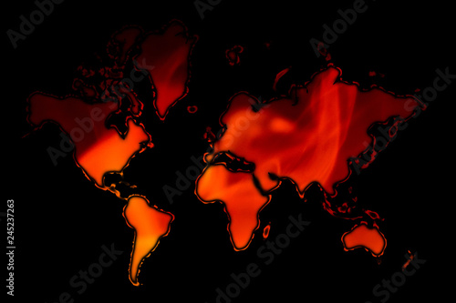 global warming, big worldwide heat problem