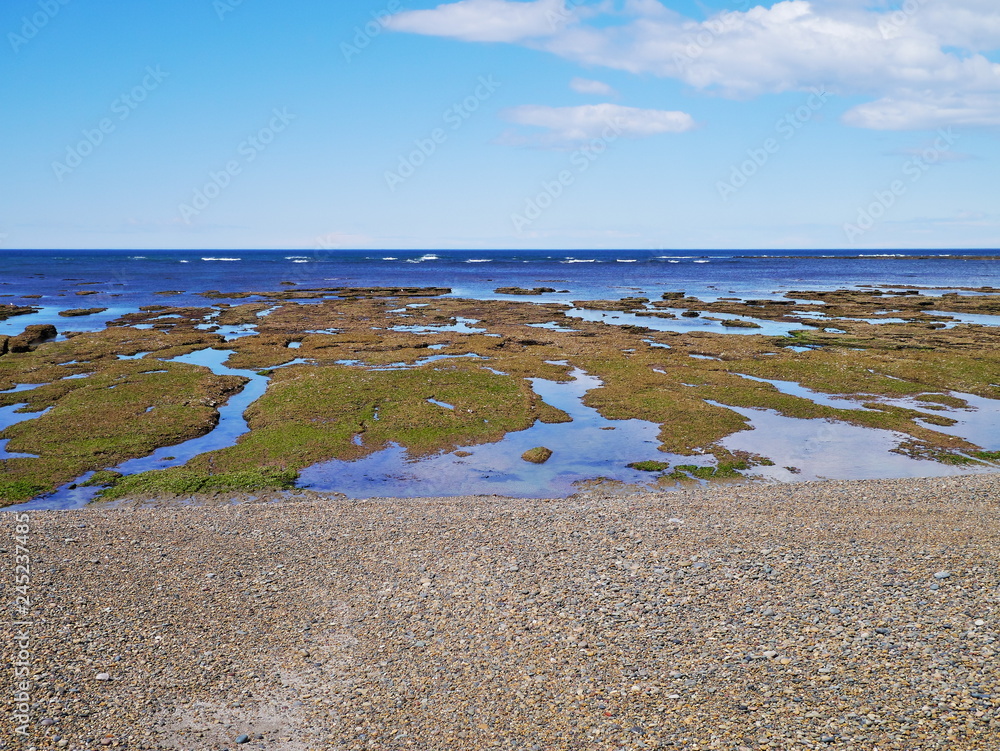 Atlantic Coastline near Punta Ninfas, Patagonia Argentina