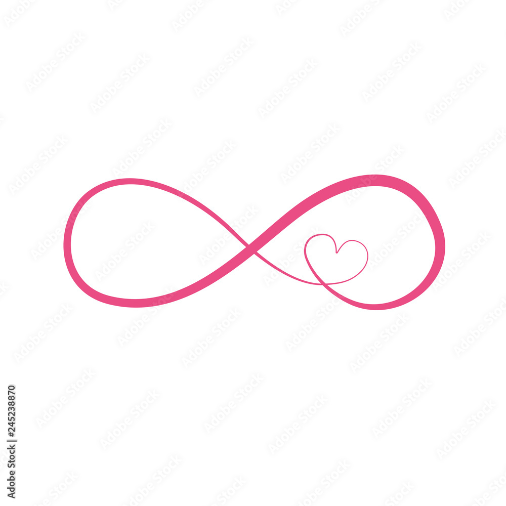 infinity sign, vector illustration infinity sign, vector illustration