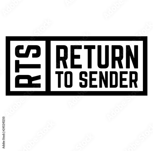 Return To Sender stamp