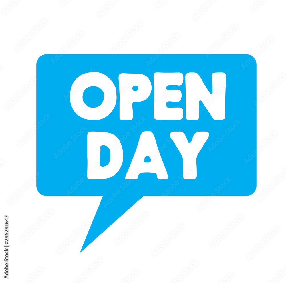 open day label open day label