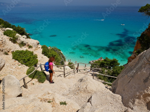 Obraz na płótnie Cala Goloritze bay, Sardinia w salonie