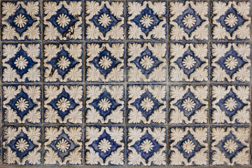 Ceramic tiles patterns from Portugal