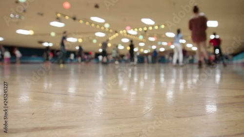 people at skating rink