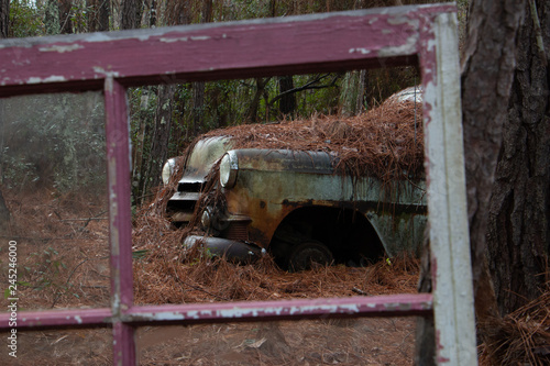 Fotografie Rusty old cars