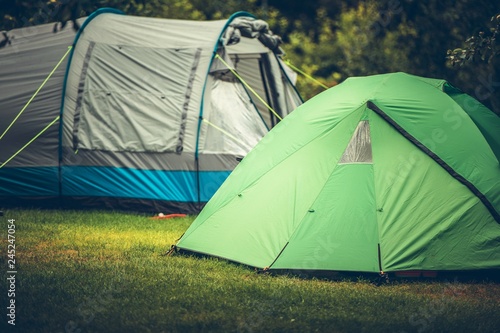 Camping in a Tent © Tomasz Zajda