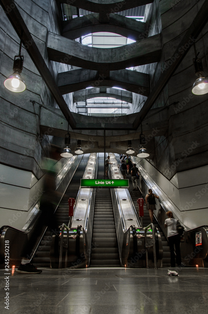 Valokuva Vienna subway