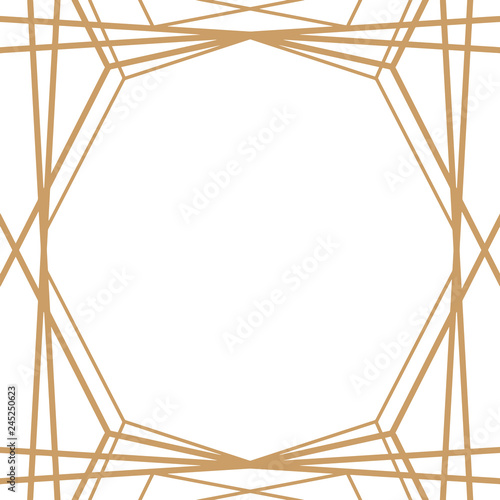 Retro pattern, vintage party. Great Gatsby style banner or postcard