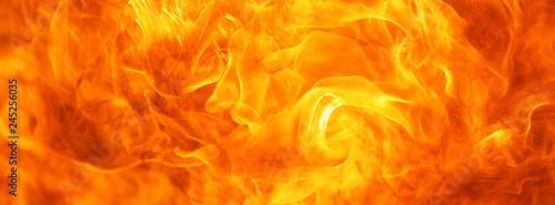 abstract blaze fire flame texture for banner background photo