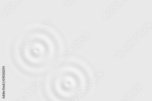 Abstract soft background, texture of white liquid ring or white milk surface